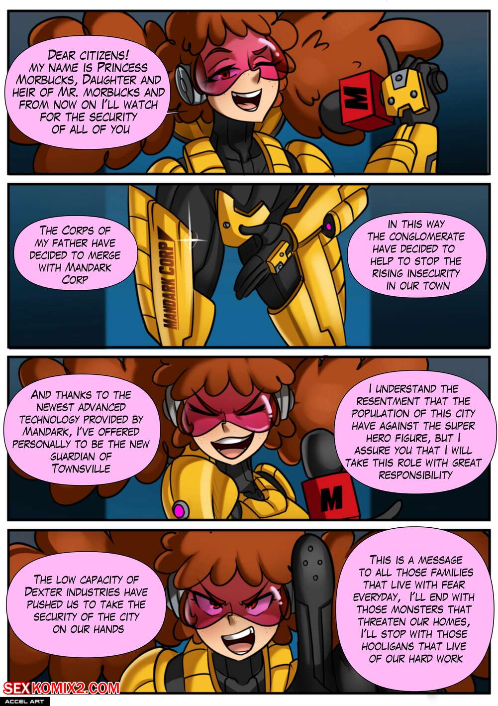 Porn comics Ascension. Chapter 2. The Powerpuff Girls. Accel Art.