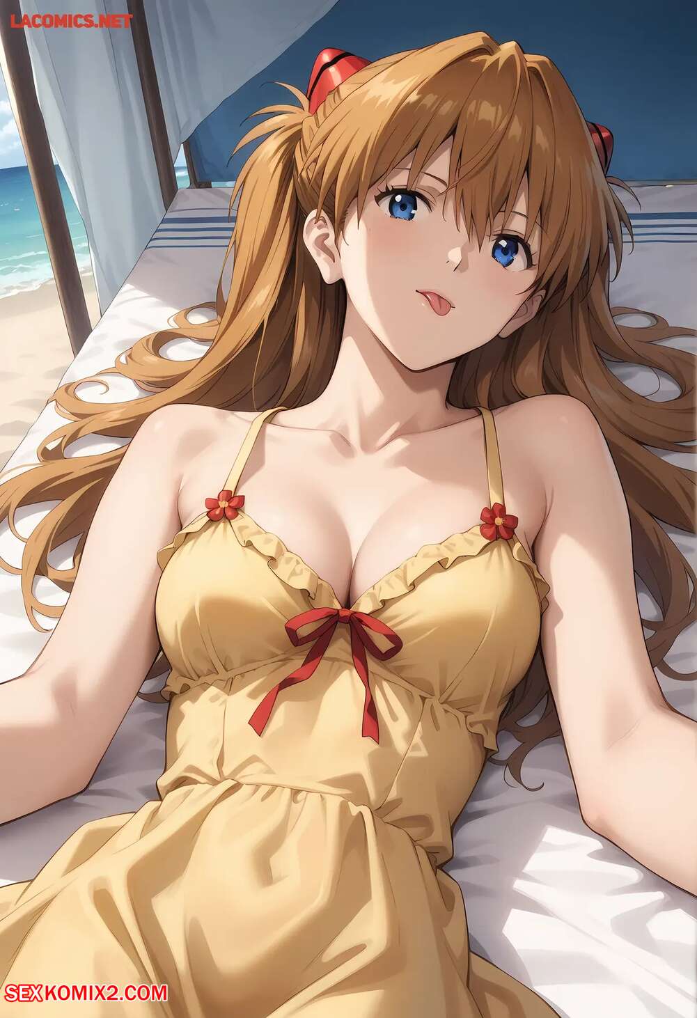 Porn comics Asuka Langley Sohryu. Neon Genesis Evangelion. Animeiris
