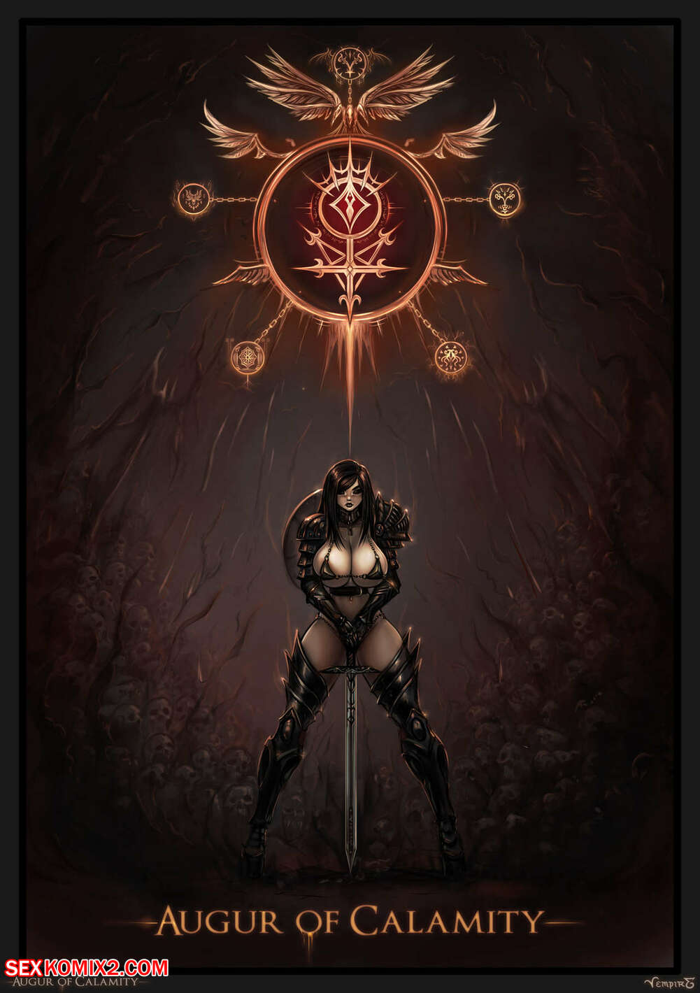 Porn comics Augur Of Calamity. Vempire