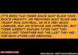 Porn comics Aunt Elise. Chapter 3. Mature3DComics.