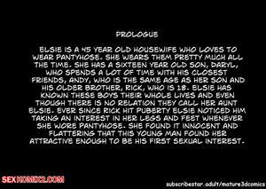 Porn comics Aunt Elsie Pantyhouse. Chapter 1. Mature3DComics