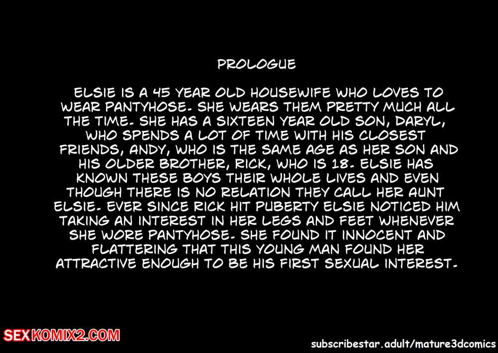 Porn comics Aunt Elsie Pantyhouse. Chapter 1. Mature3DComics