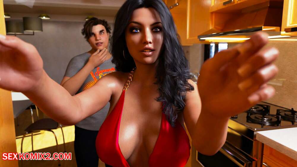 Porn comics Aunty Getting Fucked in the Kitchen. DeepSleep.