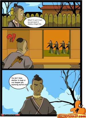 Porn comics Avatar the Last Airbender .Chapter 1. Okunev.