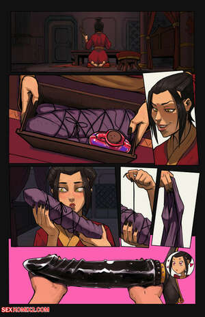 Porn comics Azula & dildo. Shadowmist.