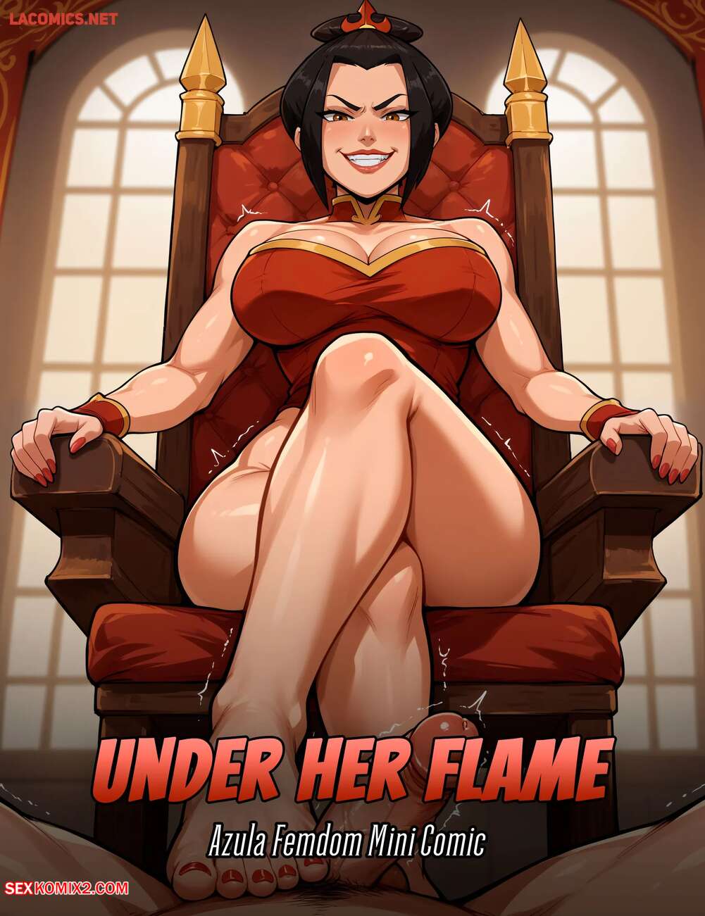 Porn comics Azula Femdom. Lustful mind