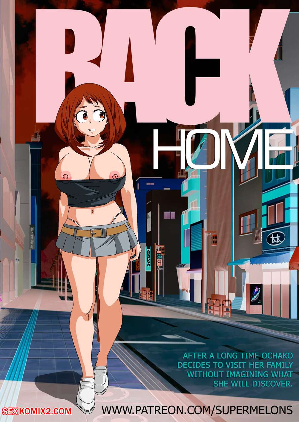 Porn comics Back Home. Chapter 1. My Hero Academia. Super Melons.