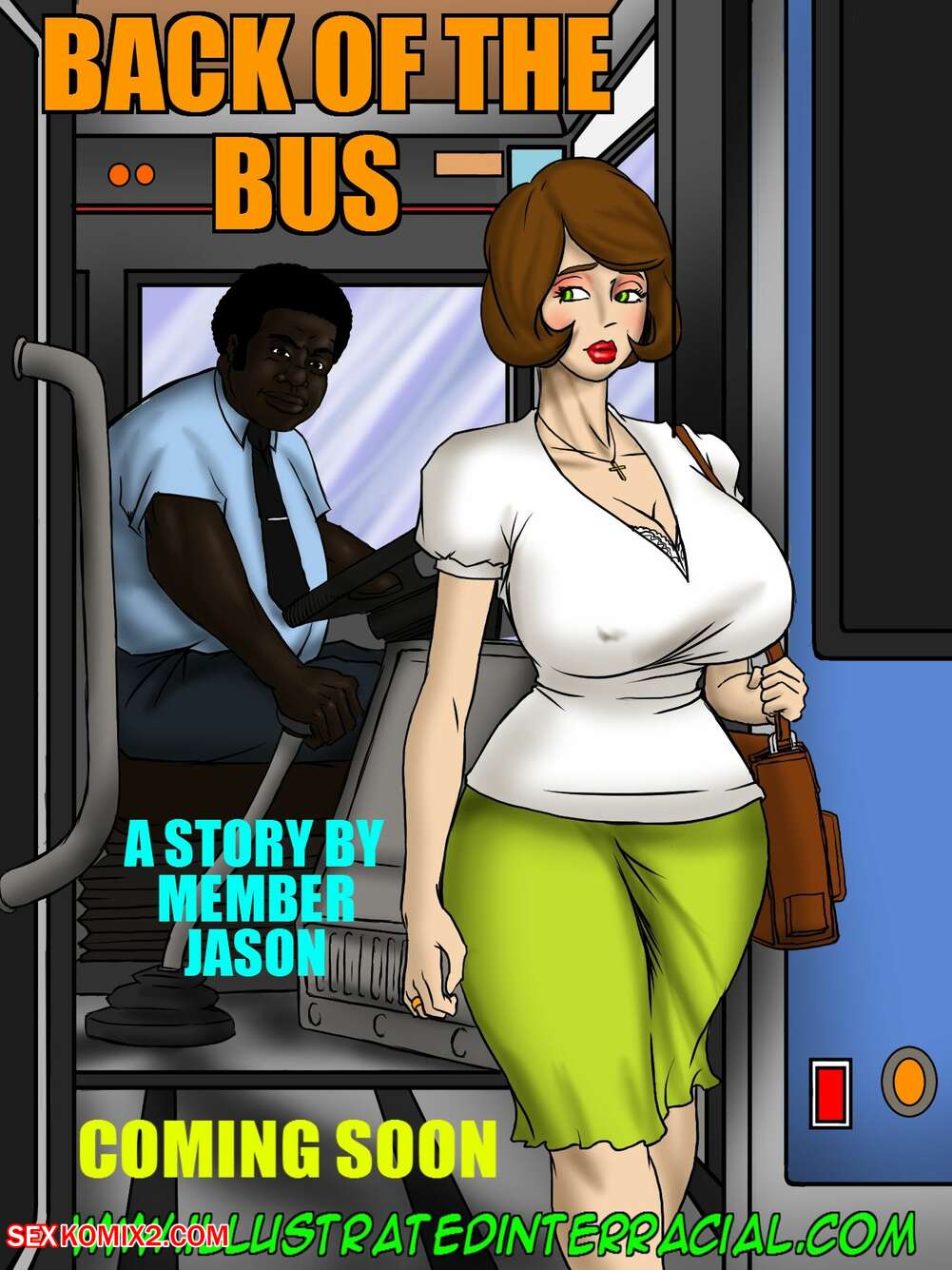 Porn comics Back of the Bus. Chapter 1. IllustratedInterracial.