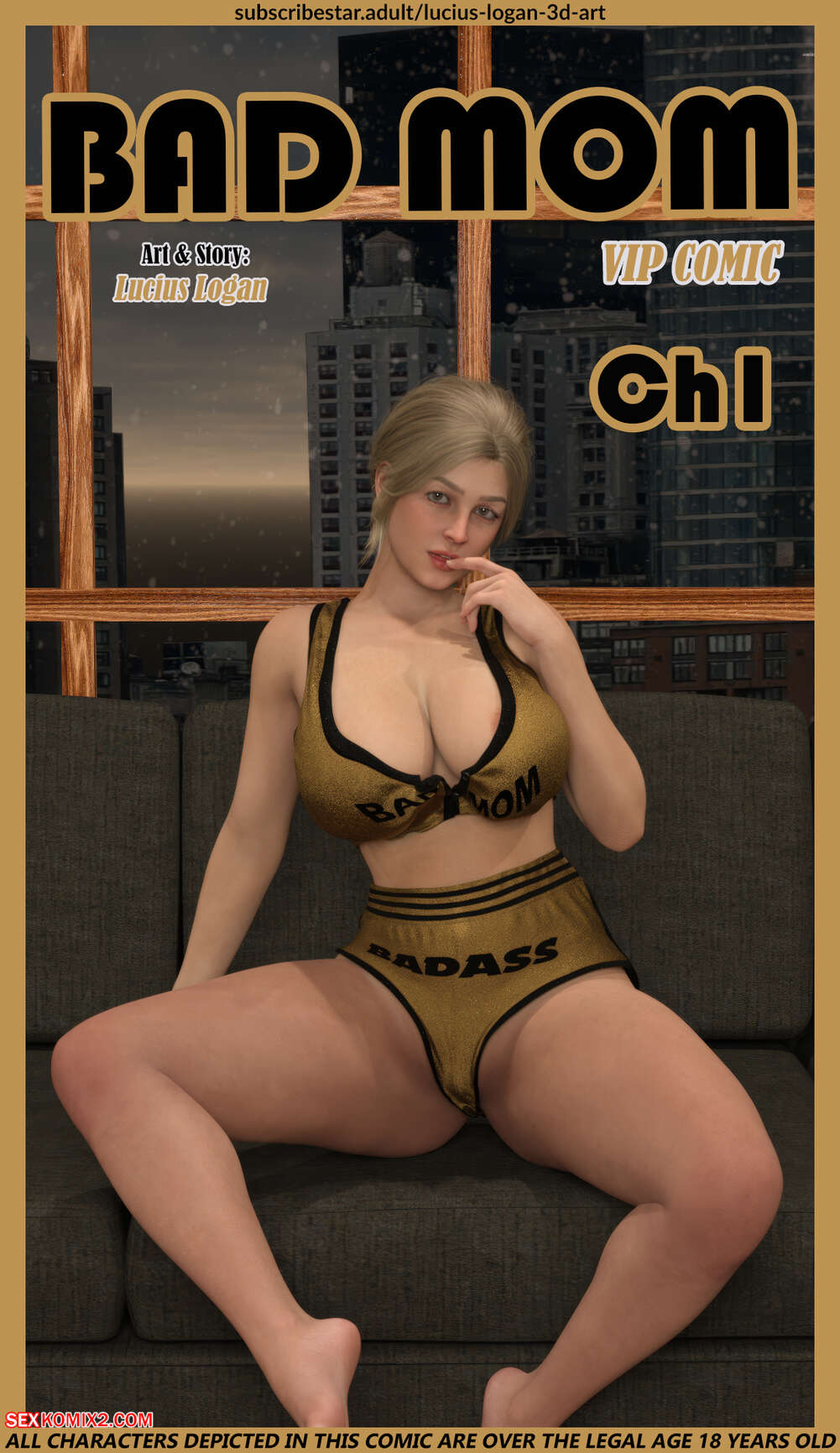 Porn comics Bad Mom. Chapter 1. Lucius Logan