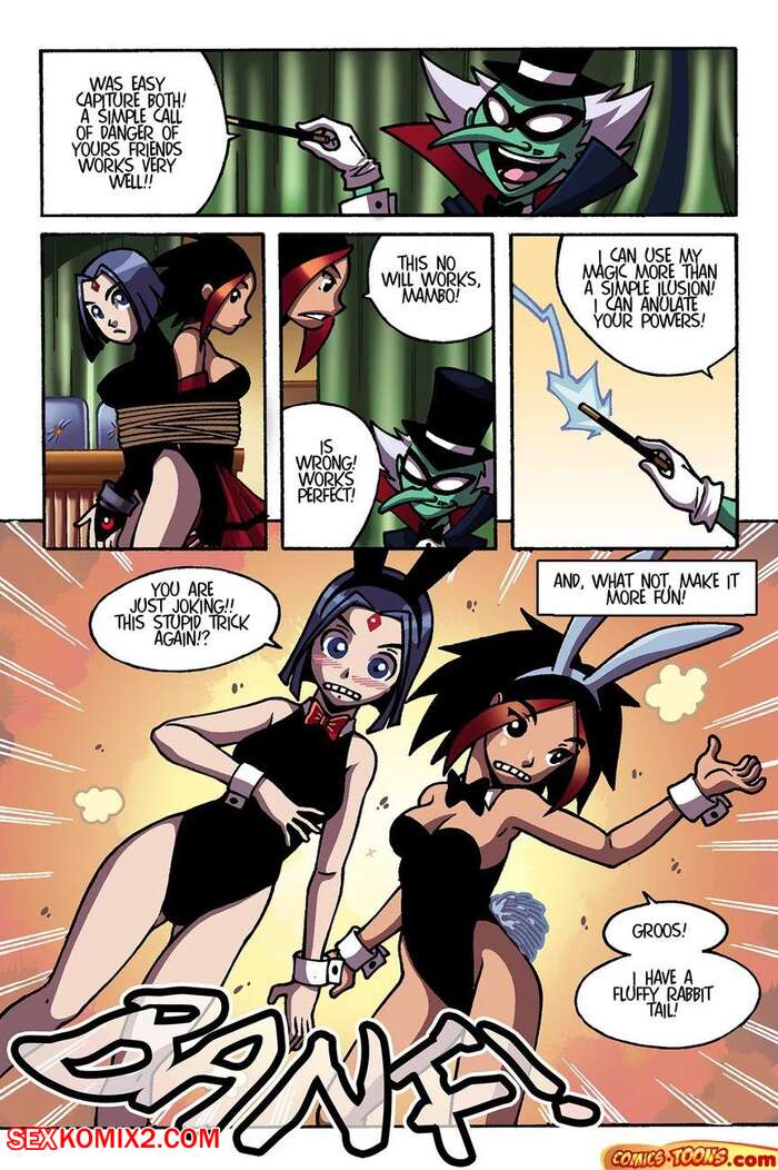 Porn comics Banf. Chapter 1. Teen Titans. ComicsToons.