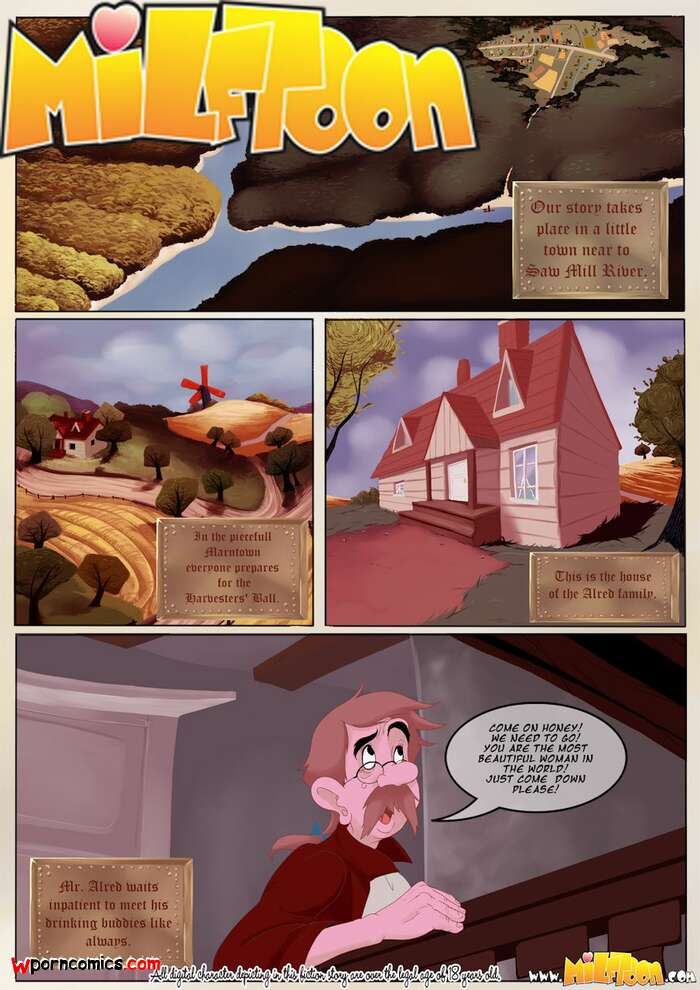 Porn comics Barn. Chapter 1. MILFToon.