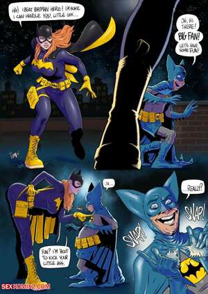 Porn comics Bat Girl vs Bat Mite. Batman. FenrisComix
