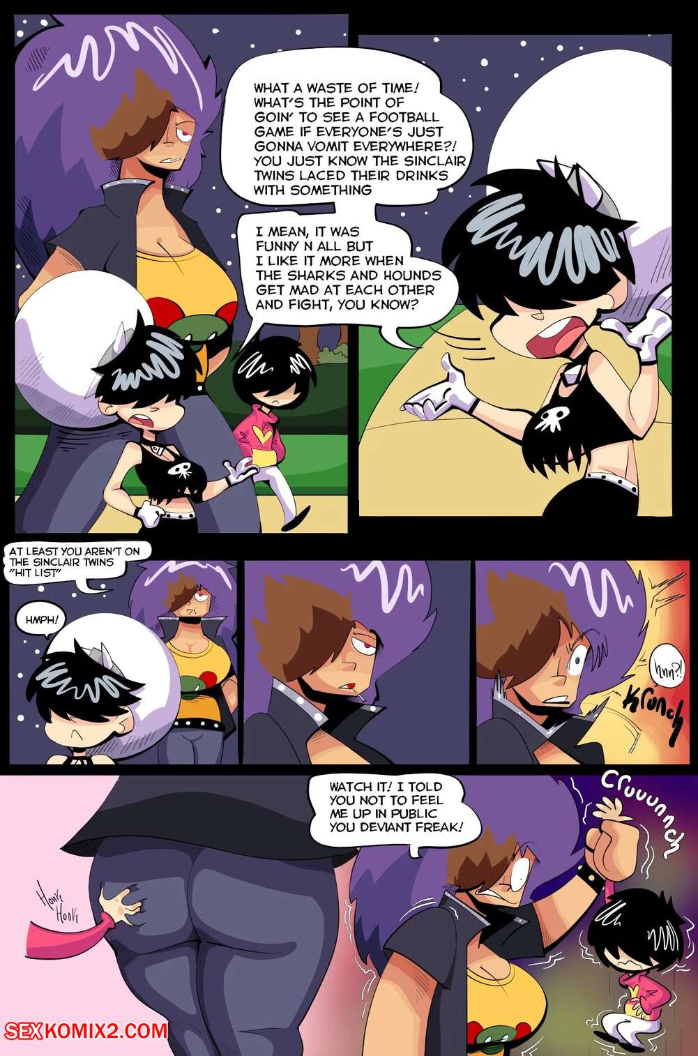 Porn comics Behind the Trees. TentacleBot