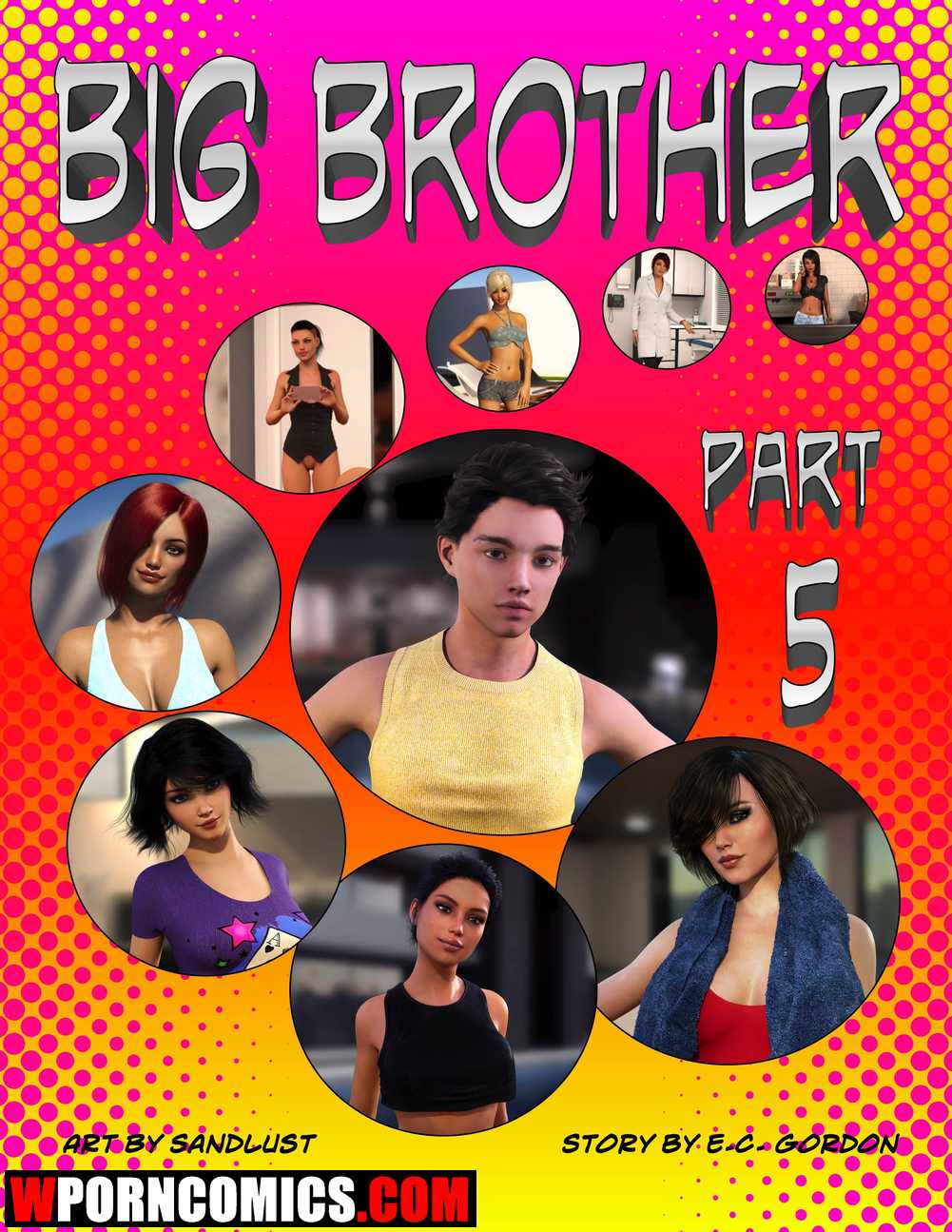 Porn comics Big Brother. Part 5.