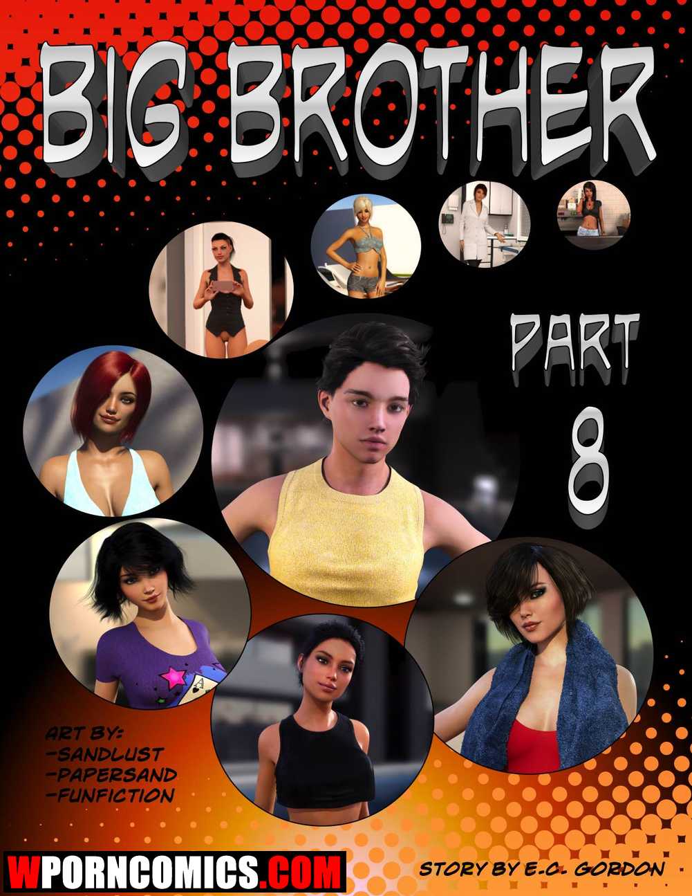 Porn comics Big Brother. Part 8.