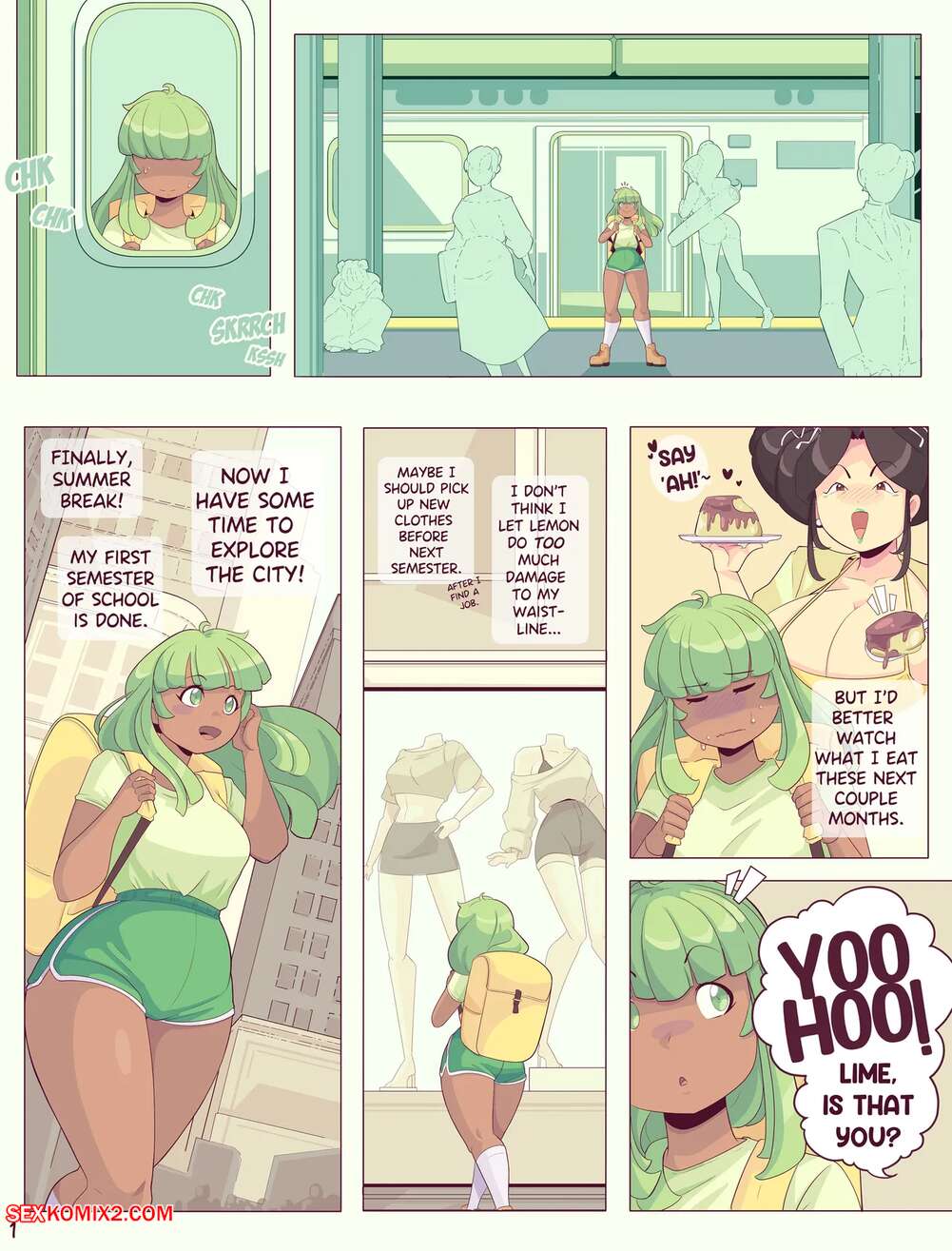 Porn comics Big City, Double Servings. SoftService.
