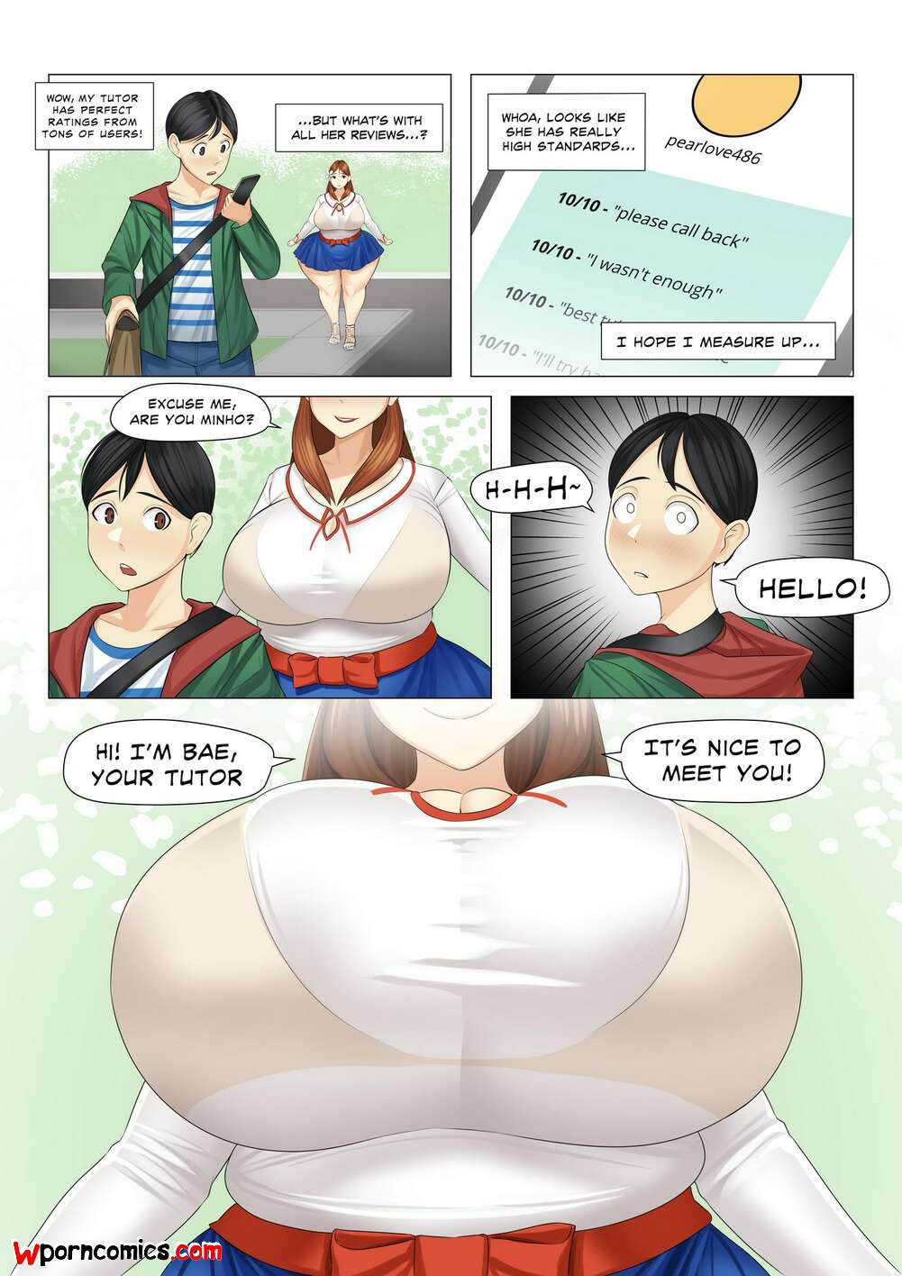 Porn comics Bigger Sister Bae. Toroboro.