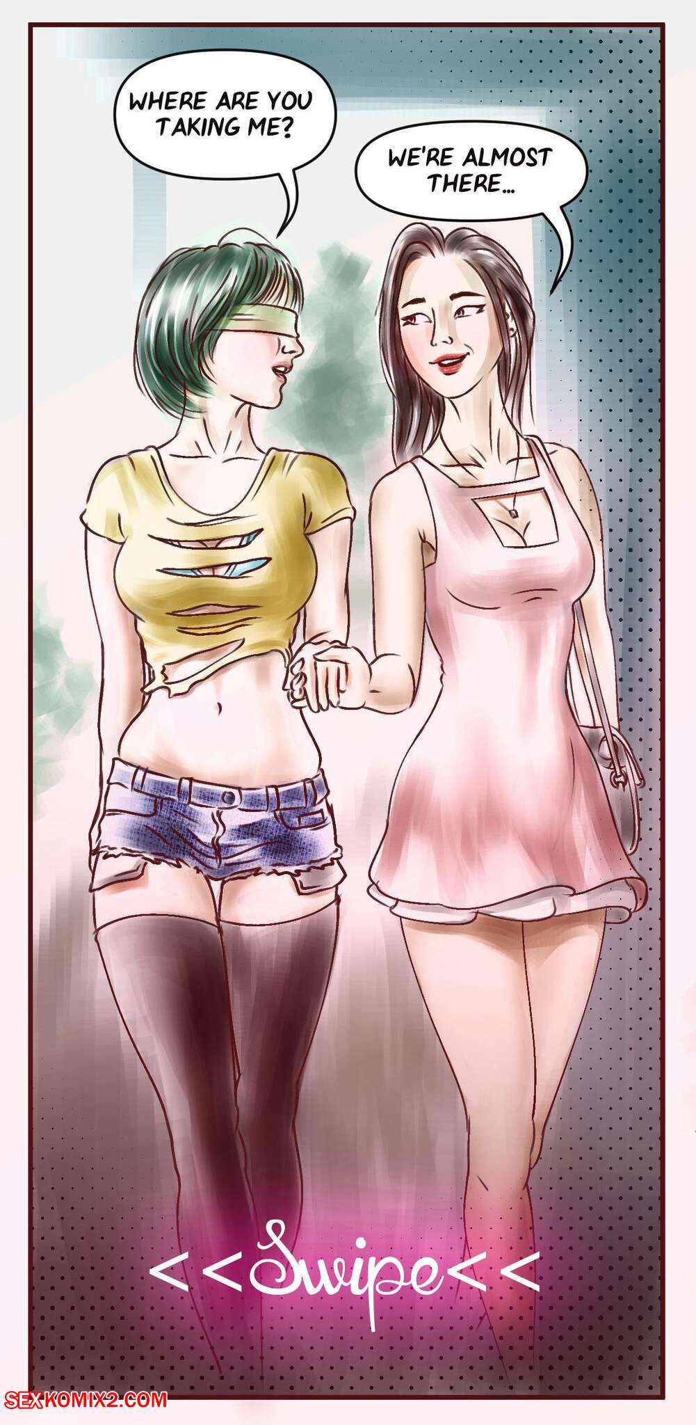 Porn comics Birthday Blindfold. Chapter 1. Firepalette.