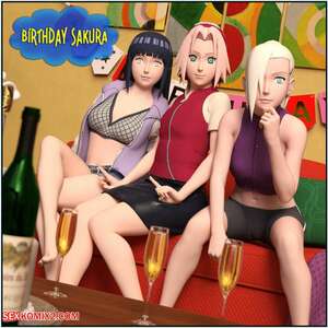 Porn comics Birthday Sakura. Darkfaust.
