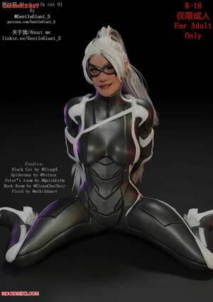 Porn comics Black Cat. GentleGiant
