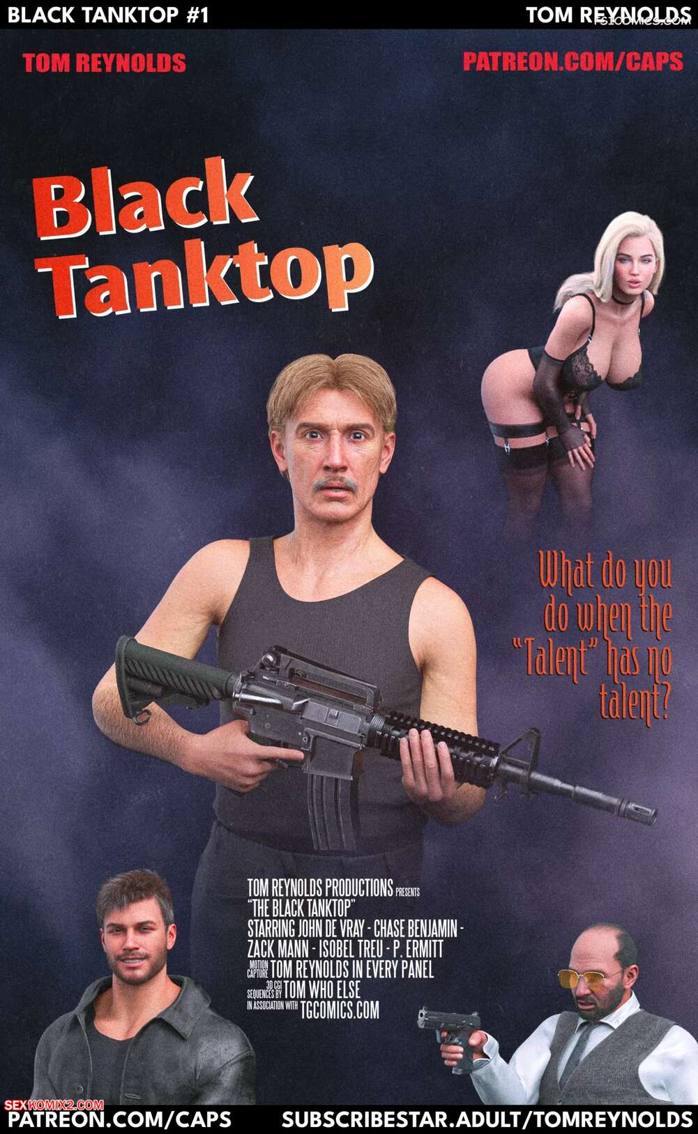 Porn comics Black Tanktop. Chapter 1. Tom Reynolds