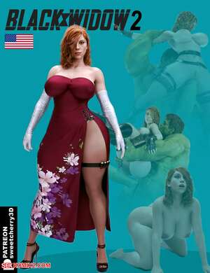 Porn comics Black Widow. Chapter 2. The Avengers. MegaParodies.