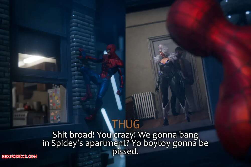 Porn comics Blacked Cats Milk. Spider Man. Currysfm