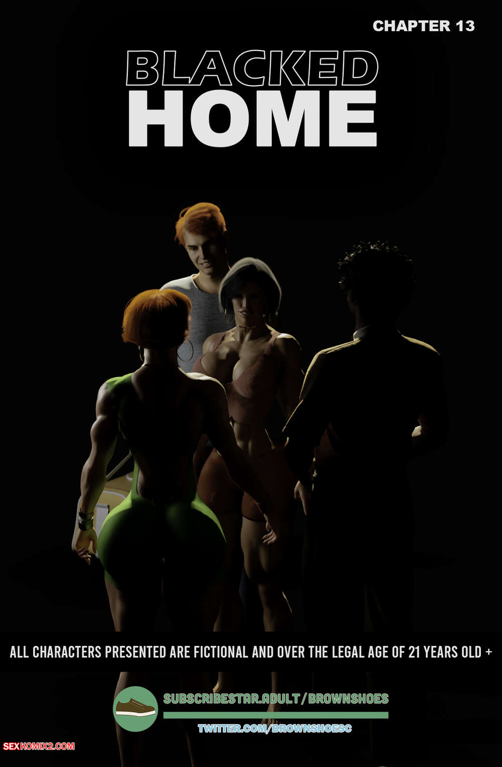 Porn comics Blacked Home. Chapter 13. Brown Shoes