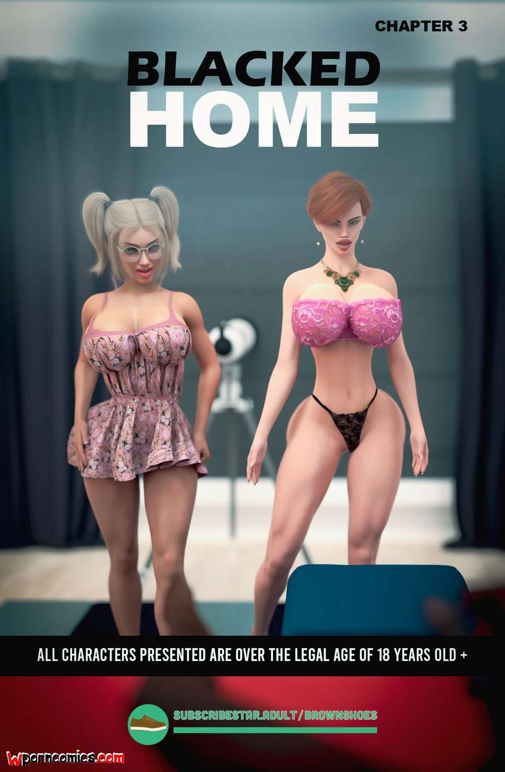 Porn comics Blacked Home. Chapter 3. Brown Shoes.