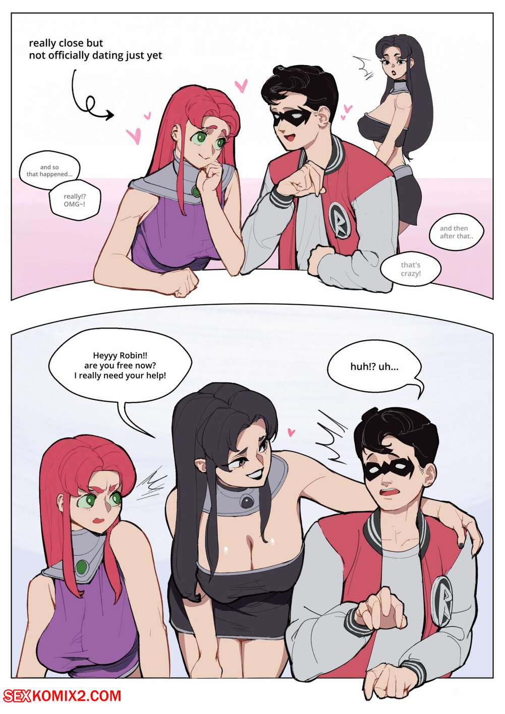 Porn comics Blackfire Reverse NTR. wjs07