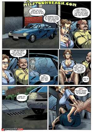 Porn comics Blackmail. Chapter 1. MILFToon.