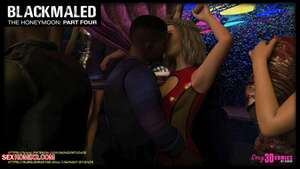 Porn comics Blackmaled. The Honeymoon. Chapter 4. Sexy3DComics