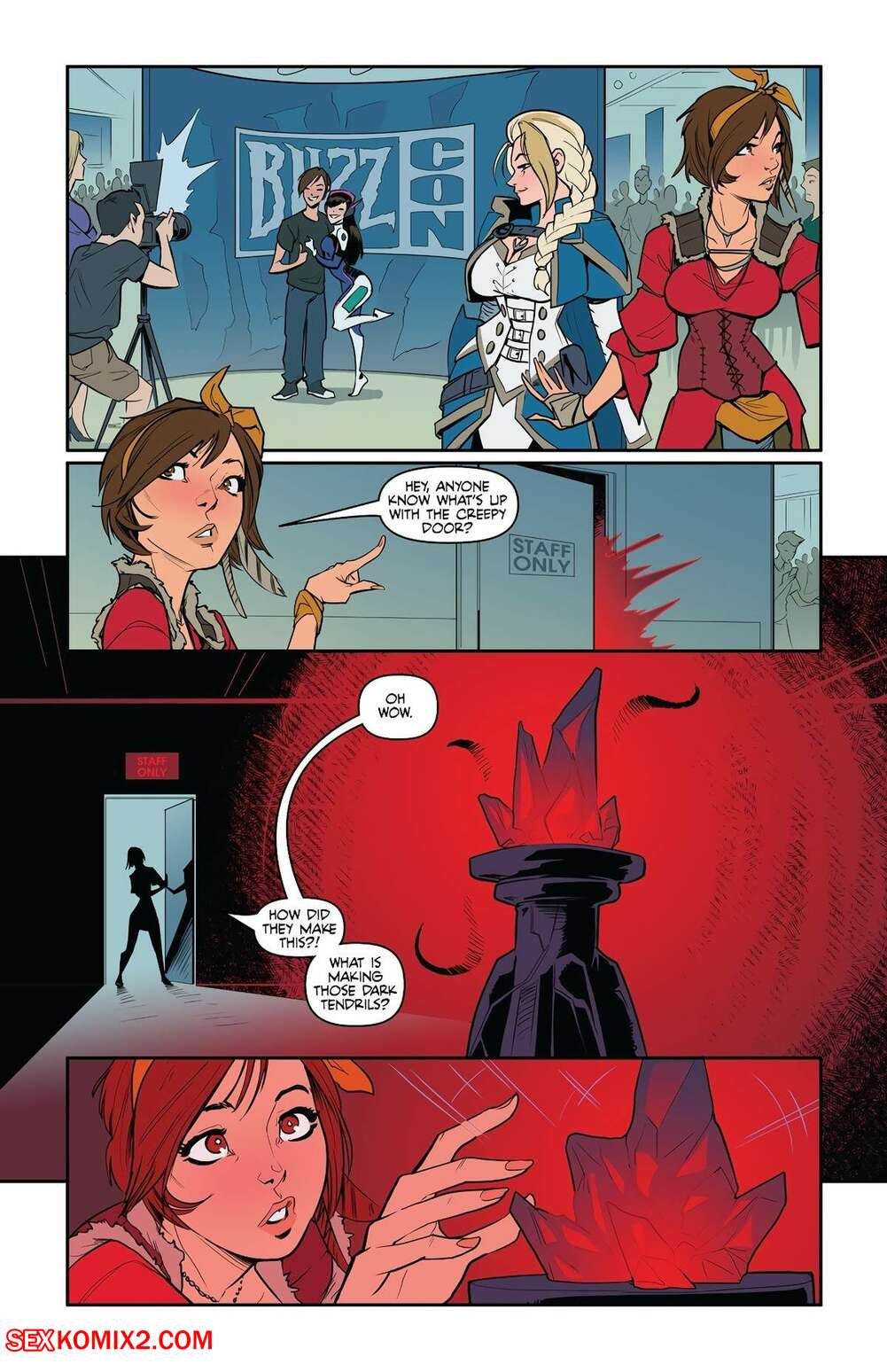 Porn comics BlizzCum. TemporalWolf
