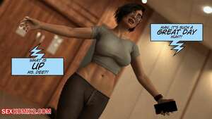 Porn comics Boned. SquarePeg3D