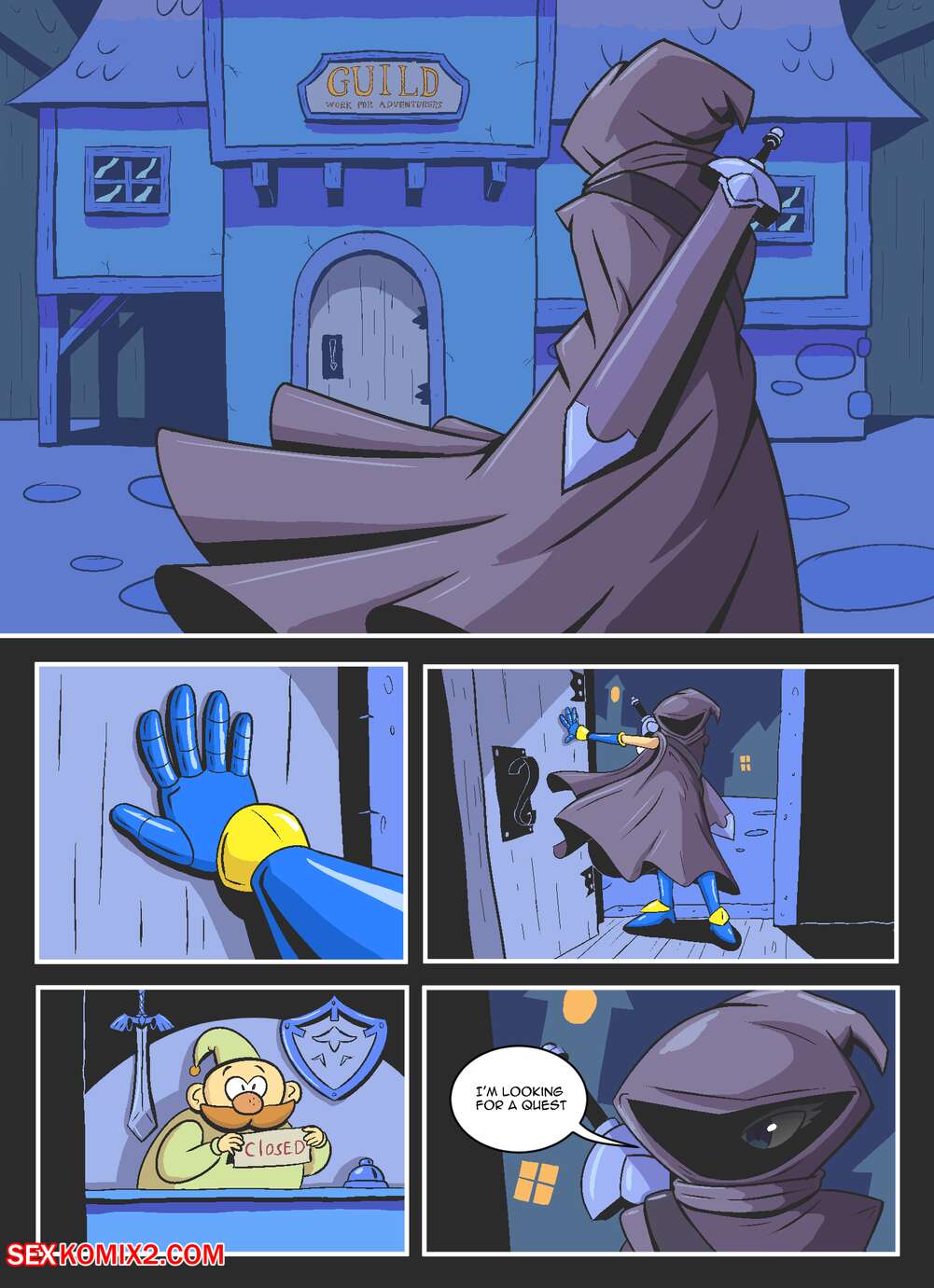 Porn comics Booby Quest. Chapter 1. DrShanks24.