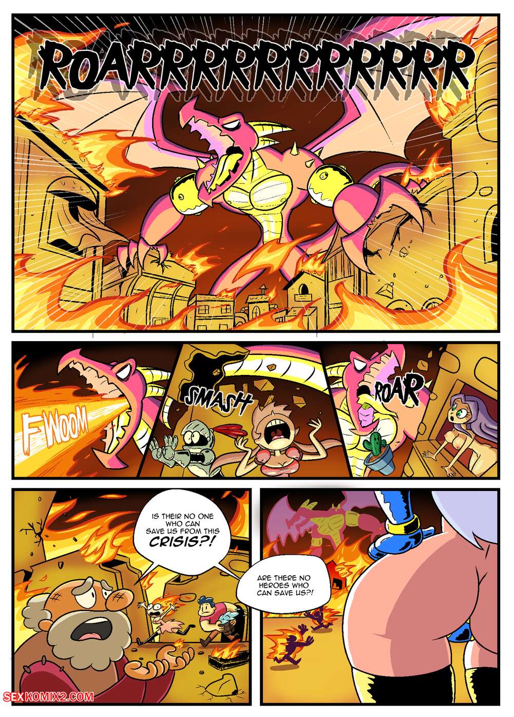 Porn comics Booby Quest. Chapter 2. DrShanks24