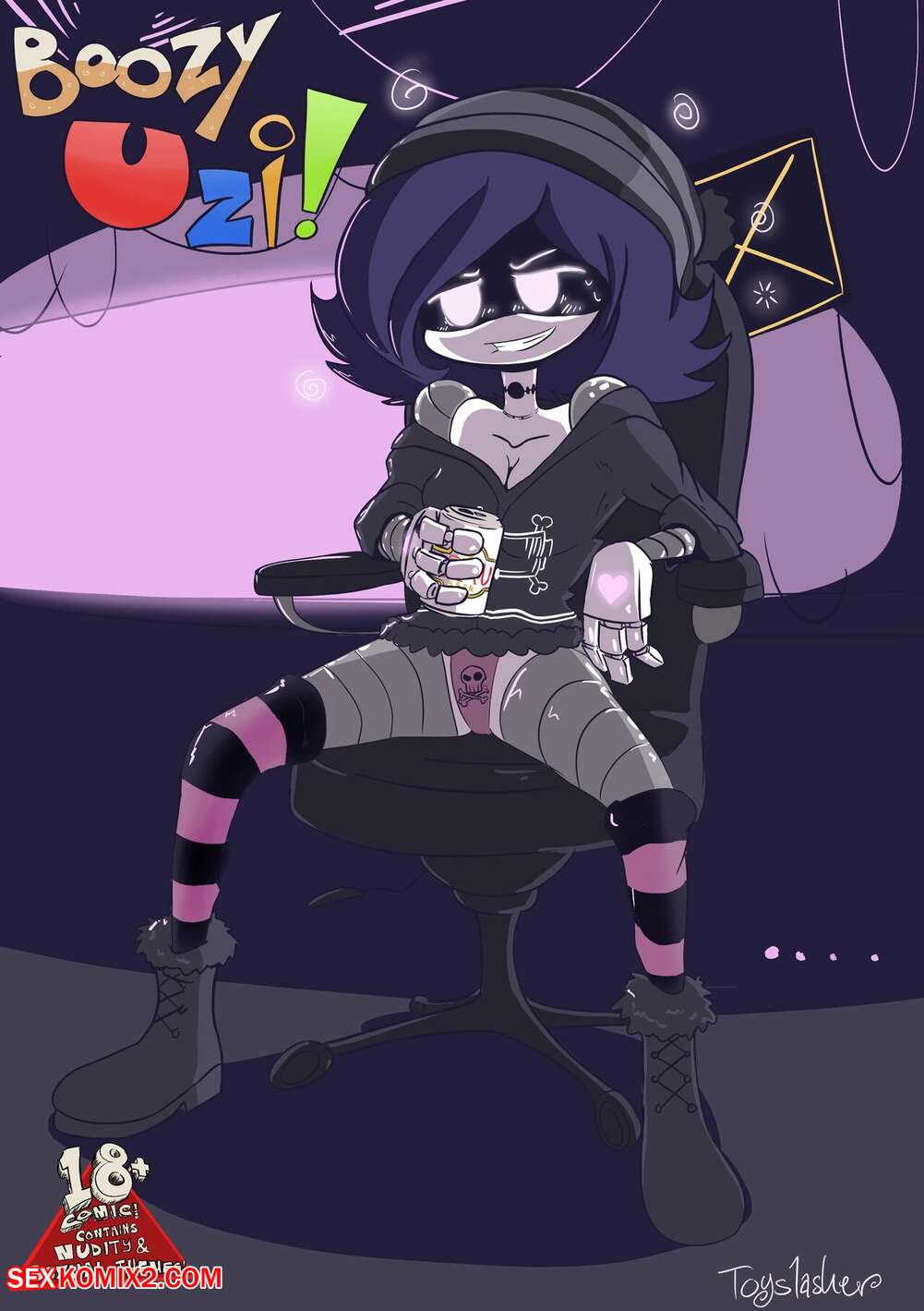 Porn comics Boozy Uzi. Toyslasher