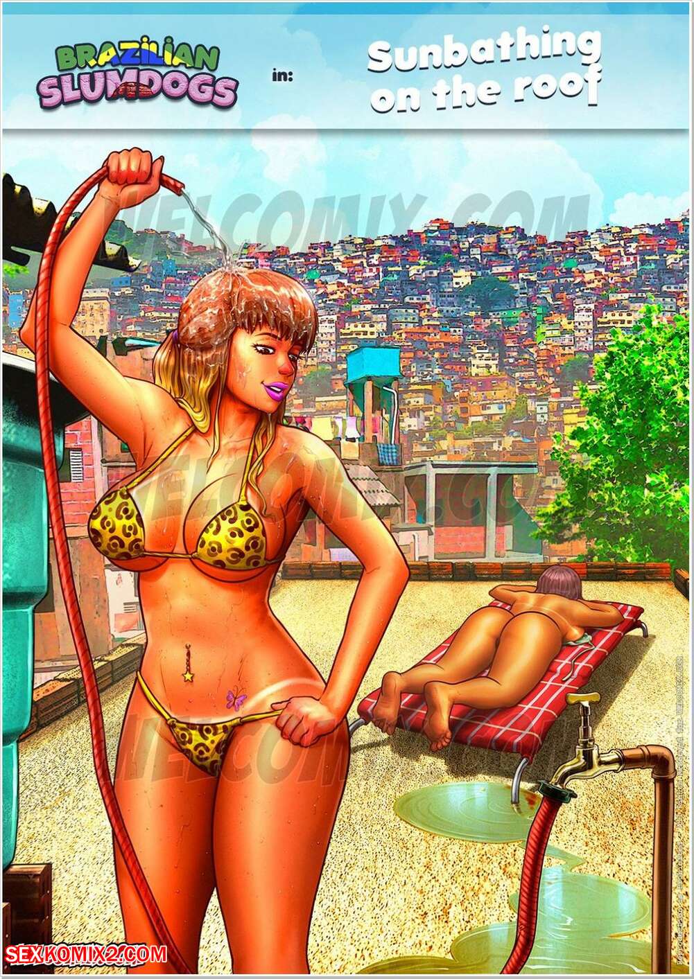 Porn comics Brazilian Slumdogs. Chapter 9. WC TF.