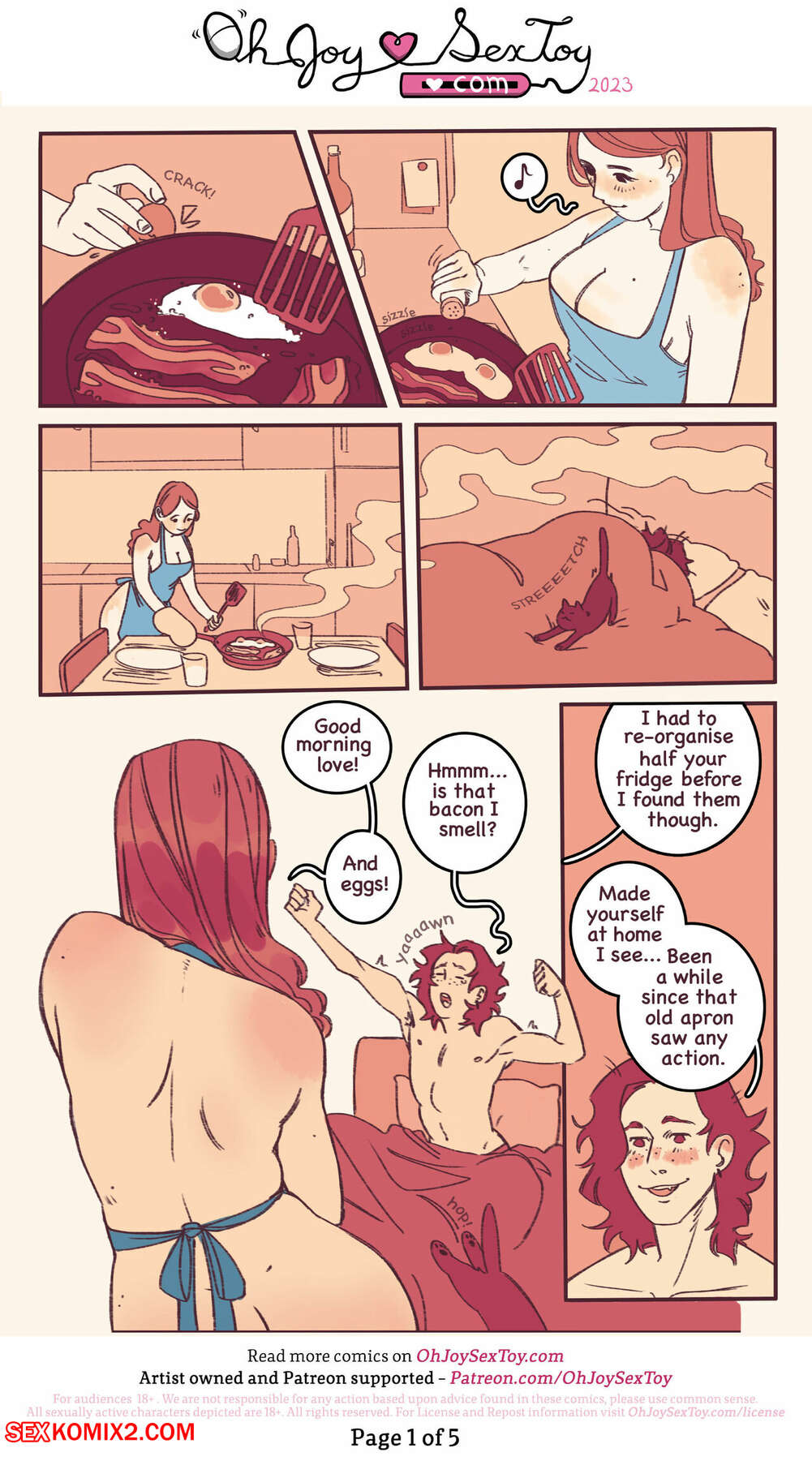 Porn comics Breakfast In Bed. Oh Joy Sex Toy. Luka.