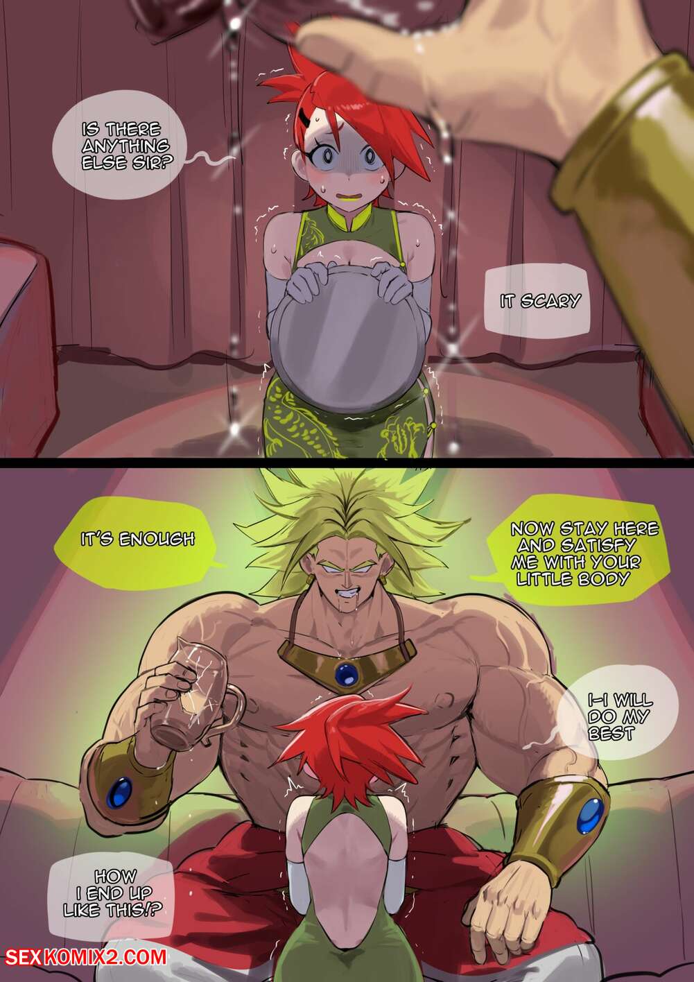 Porn comics Broly. Nia4294.