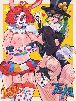 Porn comics Bubbles Sisters. Luny and Tizka. Differland