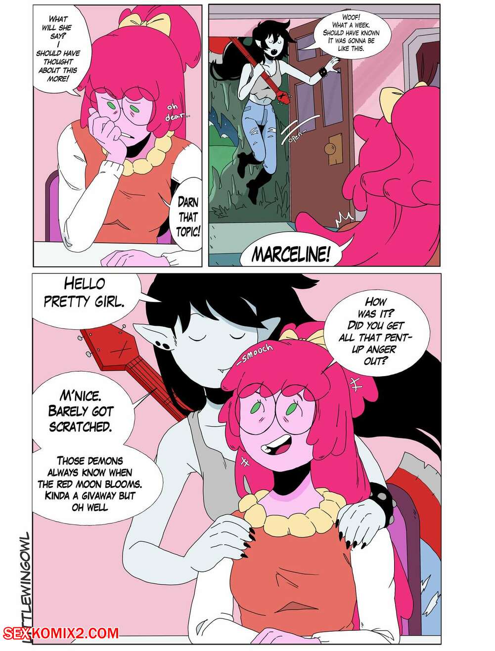 Porn comics Bubbline comic. Littlewingowl