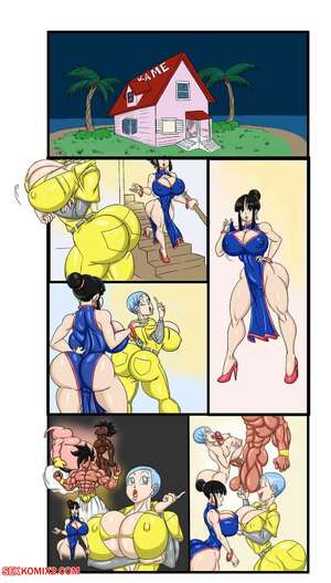 Porn comics Bulma and Chichi Tag Team. Sol1Sun