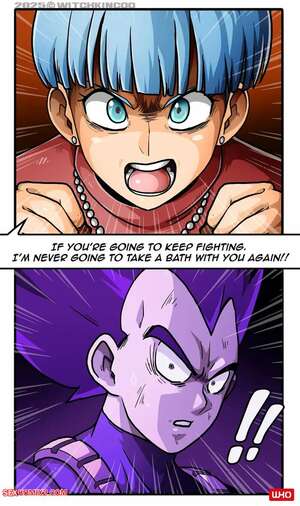 Porn comics Bulmas Bath Time. Dragon Ball. Witchking00