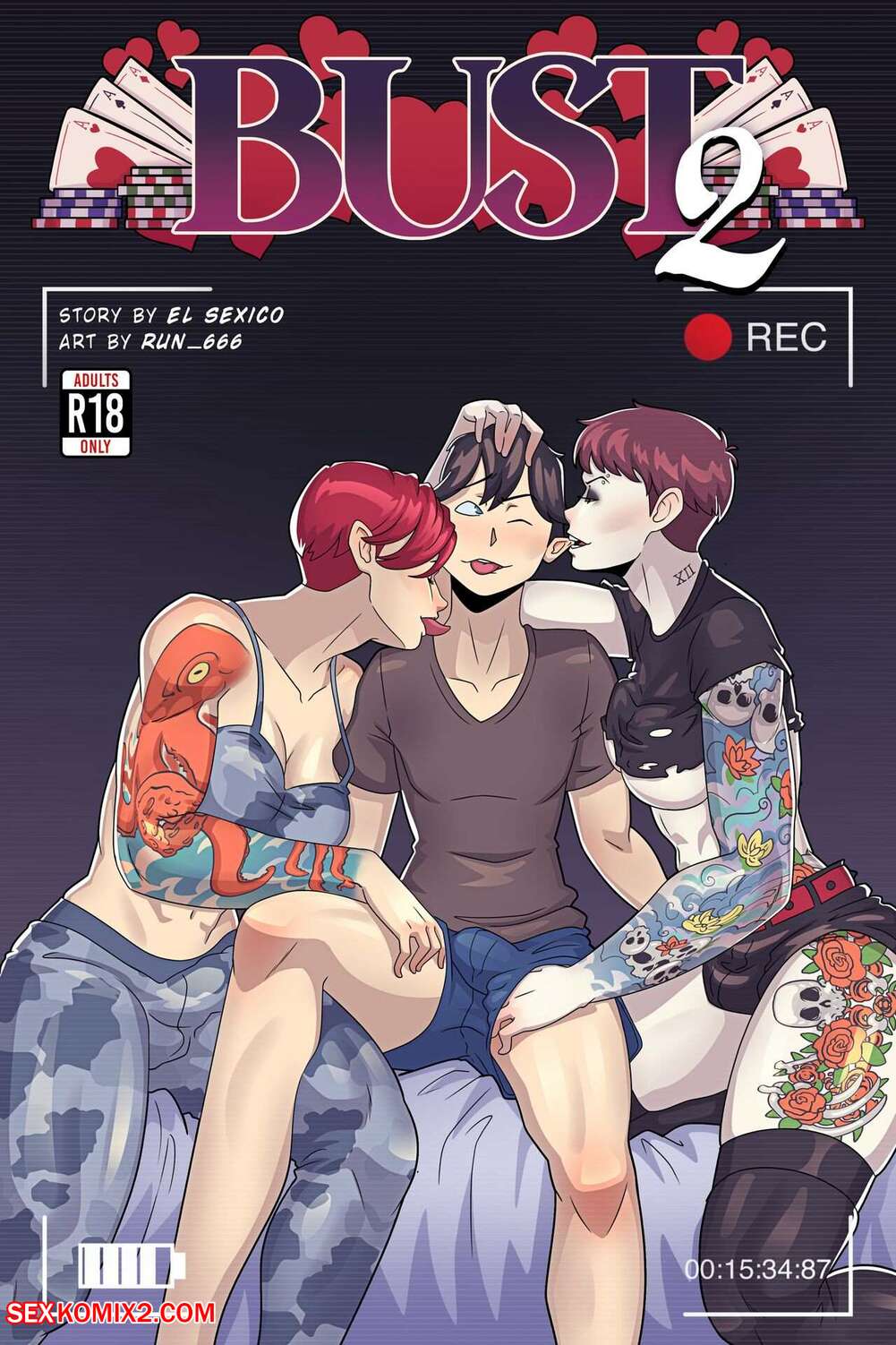 Porn comics Bust 2. Run 666