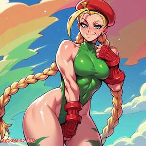 Porn comics Cammy. Training Day. AI Generated