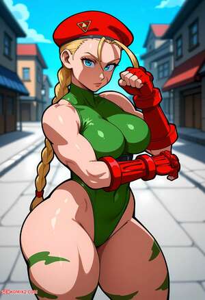 Porn comics Cammy White. Floxin