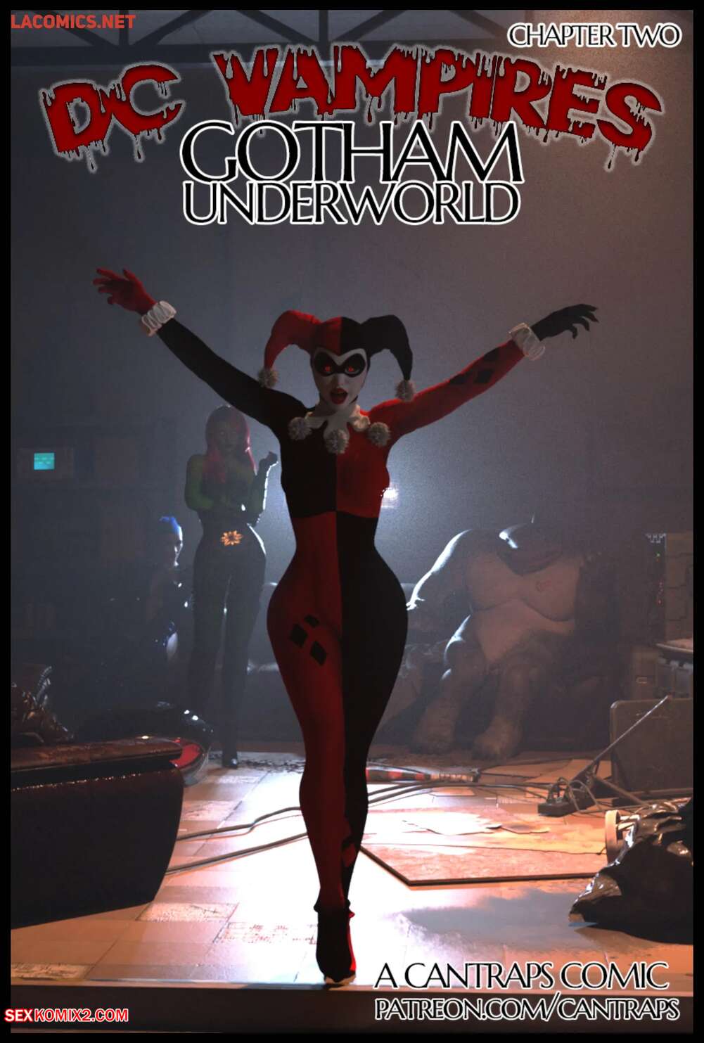 Porn comics Cantraps. DC Vampires. Gotham Underworld