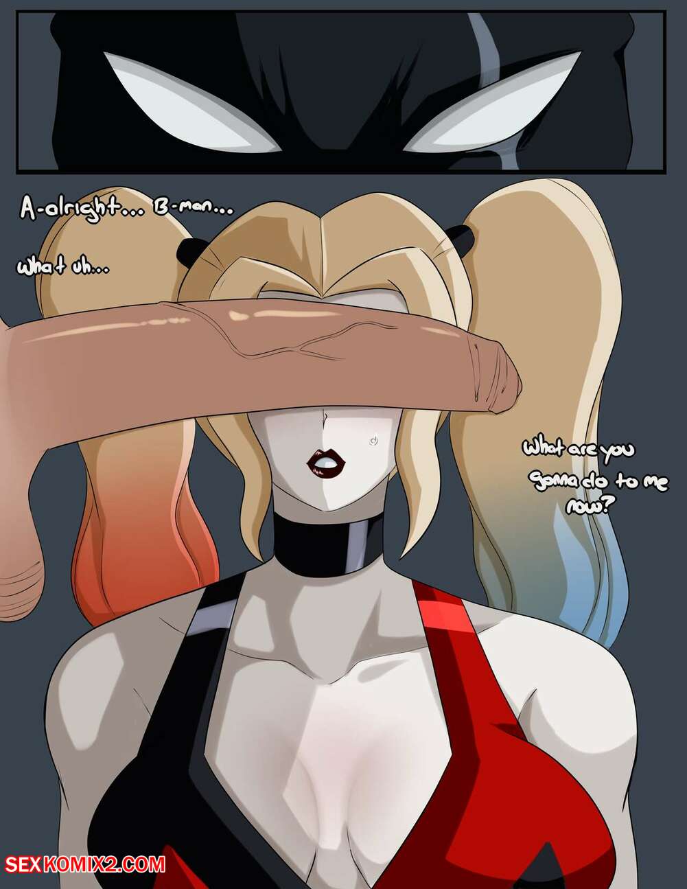 Porn comics Catching Harley. BATMAN. INUYURU.