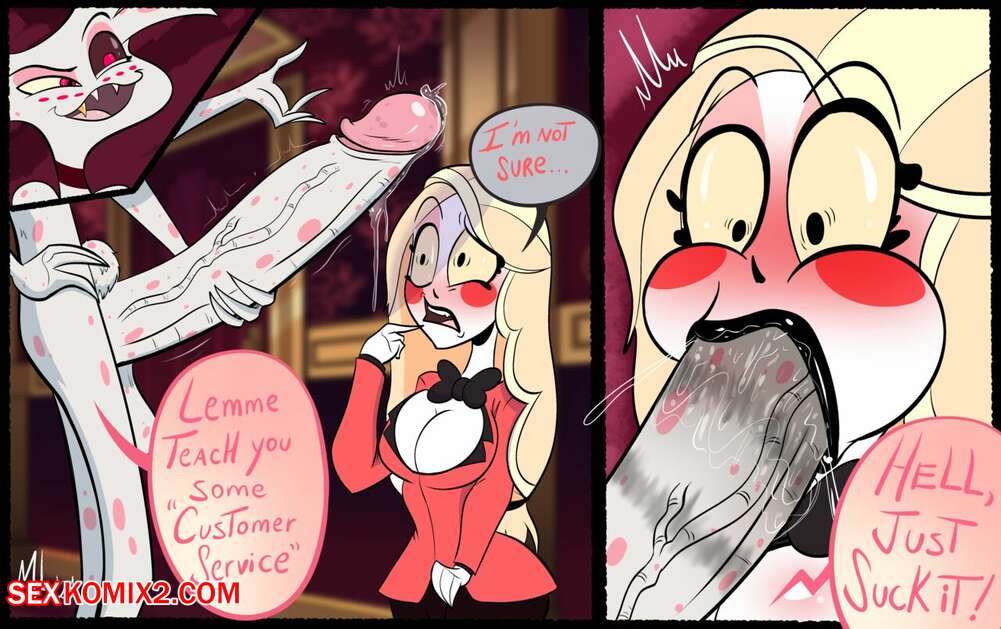 Porn comics Charlie x Angel Dust. Ameizing Lewds